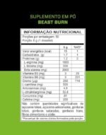 3VS Nutrition Pré-Workout Beast Burn 300g – Suplemento Pré-Treino Fórmula Única com Cafeína, Beta Alanina, L-Carnitina, Citrulina, Morosil® e Cúrcuma – 50 Doses 300gr Sabor Maça Verde - Imagem 2