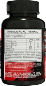 3VS Nutrition Termogênico Hell 60 Cápsulas A Combinação Perfeita De 7 Ingredientes Com Cafeína, L-carnitina, L-tirosina, Tcm, Picolinato De Cromo E Vitaminas - Imagem 2