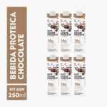 Bebida Proteica NotCo NotShake Protein Chocolate 6x250ml, 16g de Proteína, Ingredientes 100% Vegetais, Sabor Chocolate, Low Carb, Sem Lactose, Sem Açúcar Adicionado, Baixo em Gorduras, Vegetariano. - Imagem 2