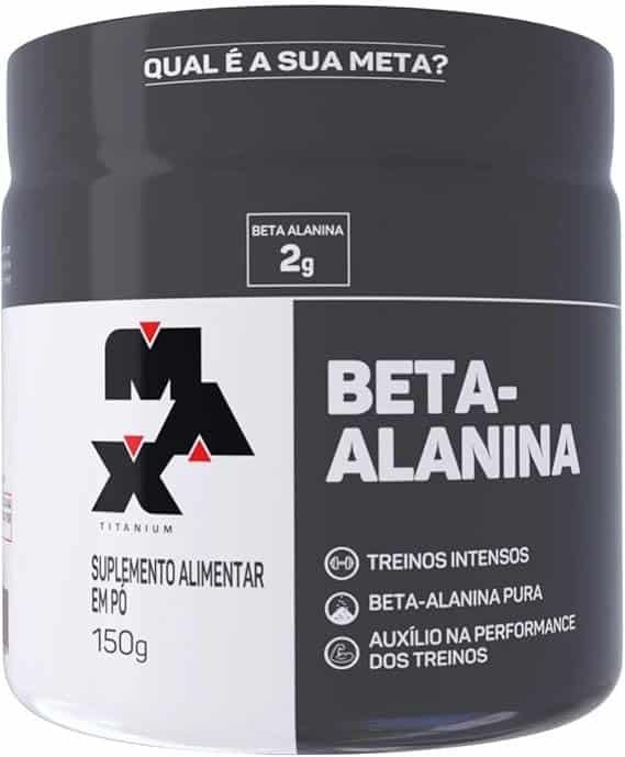 Beta-Alanina-150G-Max-Titanium-Max-Titanium.jpg Beta-Alanina - 150G - Max Titanium, Max Titanium - Imagem 1