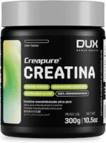 Creatina Monohidratada 100% Creapure Sem Sabor Pote 300g - Suplementação Academia, Ganho Muscular Hipertrofia, Força Energia Resistência, Suplementos Naturais - DUX HUMAN HEALTH