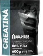 Creatina Monohidratada 600g - 100% Pura Importada - Soldiers Nutrition