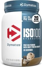 Dymatize Whey Iso 100 610g Cookies & Cream, Branco