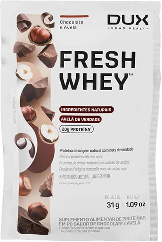 Fresh-Whey-Protein-Chocolate-e-Avela-Sache-31g-20g-de-Proteinas-por-Porcao-Suplementos-Naturais-Suplementacao-Treino-Academia-Ganho-Muscular-Hipertrofia-DUX-HUMAN-HEALTH.jpg Fresh Whey Protein - Chocolate e Avelã Sachê 31g - 20g de Proteínas por Porção - Suplementos Naturais, Suplementação Treino Academia, Ganho Muscular Hipertrofia - DUX HUMAN HEALTH - Imagem 1