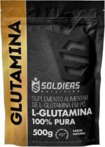 L-Glutamina 500g - 100% Pura Importada - Soldiers Nutrition