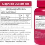 Magnésio Quelato Trio, Dimalato, Bisglicinato e Taurato com Vitamina B6 350mg Vhita 60 Cápsulas (4 unidades) - Imagem 2