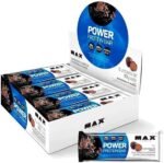 Max Titanium Power Protein Bar (8 Unid - 90G) - Sabor Dark Chocolate Truffle