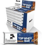 Max Titanium Top Whey Bar 12 Unidades De 41G (Doce De Leite)