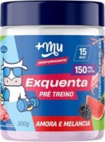 '+Mu Pré Treino Exquenta Sabor Amora e Melancia - 300g