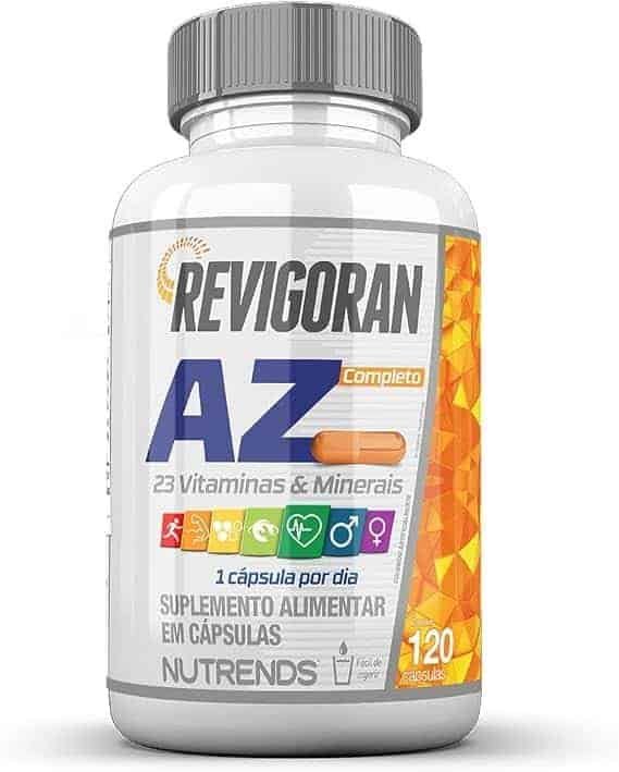 Nutrends-Revigoran-A-Z-Multivitaminico-Completo-120-Capsulas.jpg Nutrends Revigoran A-Z Multivitamínico Completo 120 Cápsulas - Imagem 1
