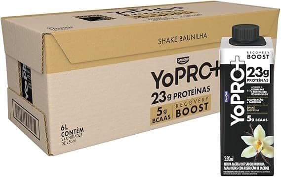 Pack-YoPRO-Bebida-Lactea-UHT-Baunilha-23g-de-Proteinas-250ml-24-Unidades.jpg Pack YoPRO Bebida Láctea UHT Baunilha 23g de Proteínas 250ml - 24 Unidades - Imagem 1