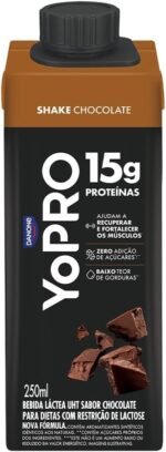 Pack YoPRO Bebida Láctea UHT Chocolate 15g de proteínas 250ml - 24 unidades - Imagem 2