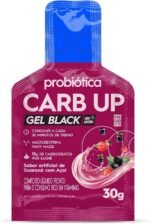 Probiótica Carb Up Gel Black Guaraná Com Açaí 10 Sachês 30G - Imagem 2