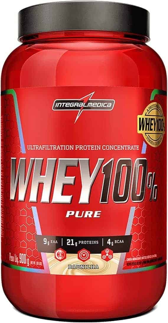 Proteina-Concentrada-IntegralmedicaWhey-100-Pure-Baunilha-900g-Pote.jpg Proteína Concentrada IntegralmedicaWhey 100% Pure Baunilha 900g Pote - Imagem 1