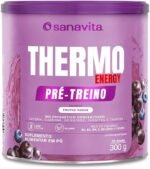 Sanavita Termogênico Thermo Energy - Suplemento Energético - Frutas Roxas - 300g