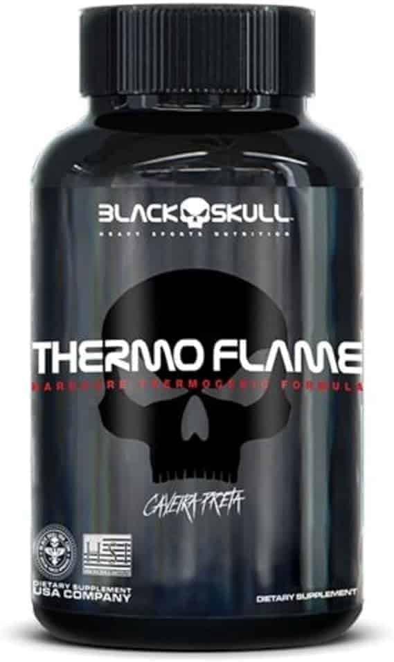 Thermo-Flame-120-tabs-Black-Skull-120-Tablets.jpg Thermo Flame (120 tabs), Black Skull, 120 Tablets - Imagem 1