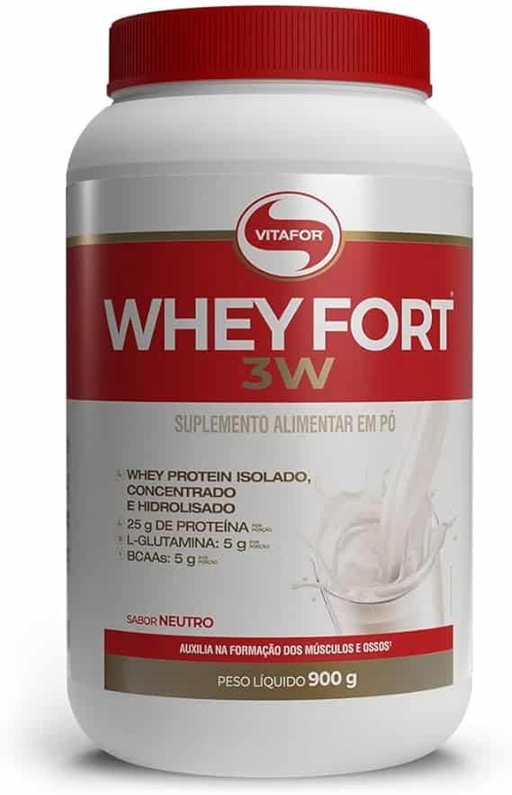 Vitafor-Whey-Fort-3W-900g-Neutro.jpg Vitafor - Whey Fort 3W - 900g - Neutro - Imagem 1
